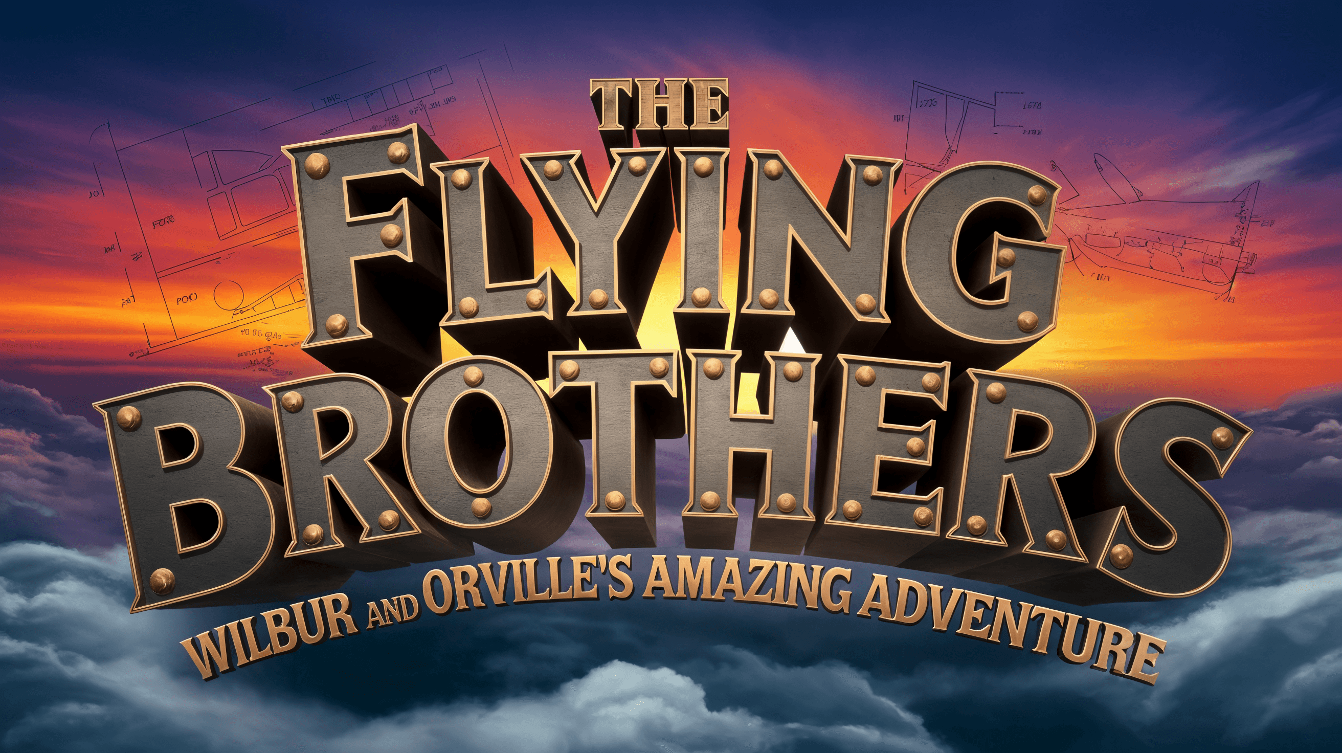 The Flying Brothers: Wilbur and Orville's Amazing Adventure
