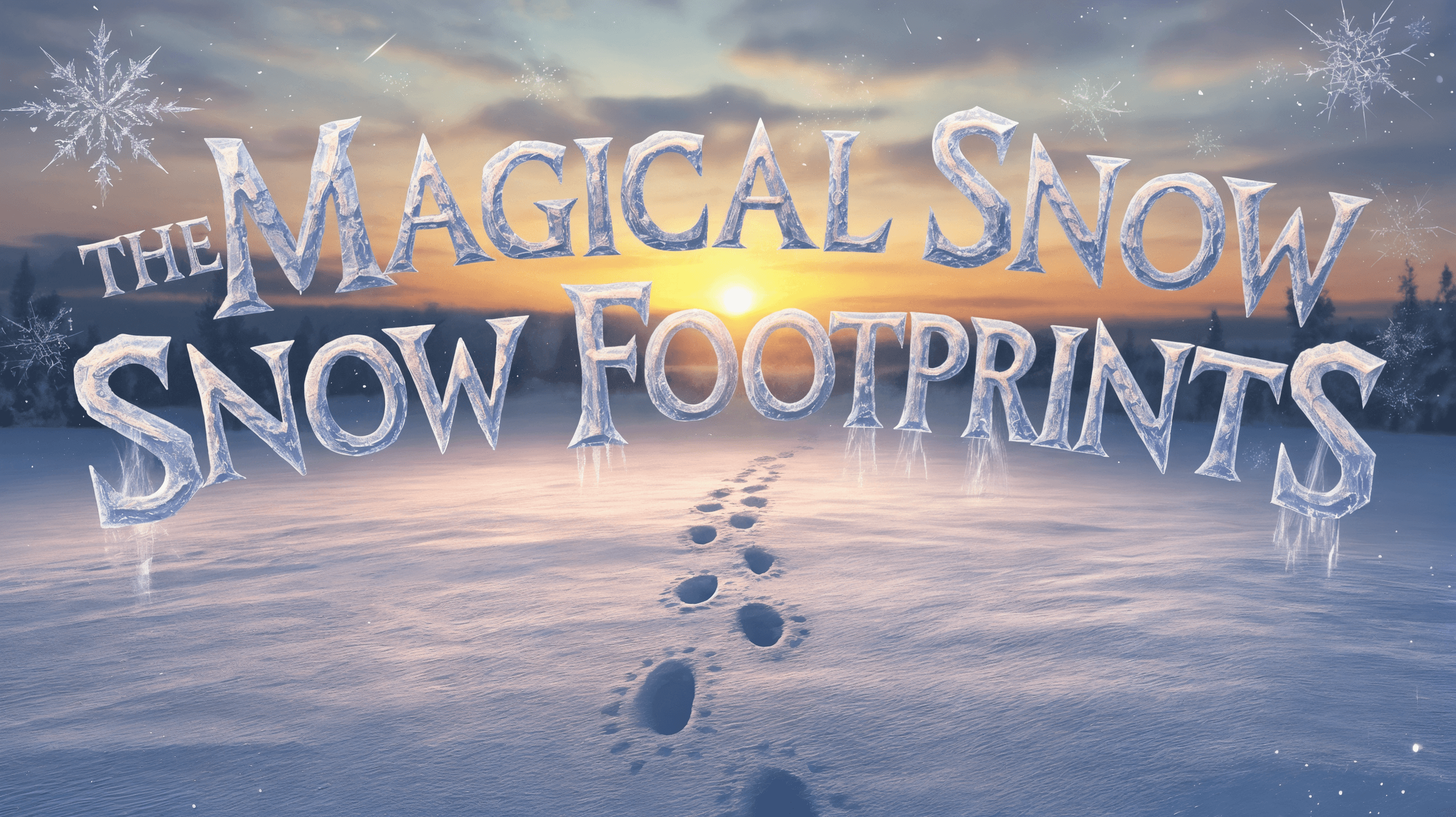 The Magical Snow Footprints