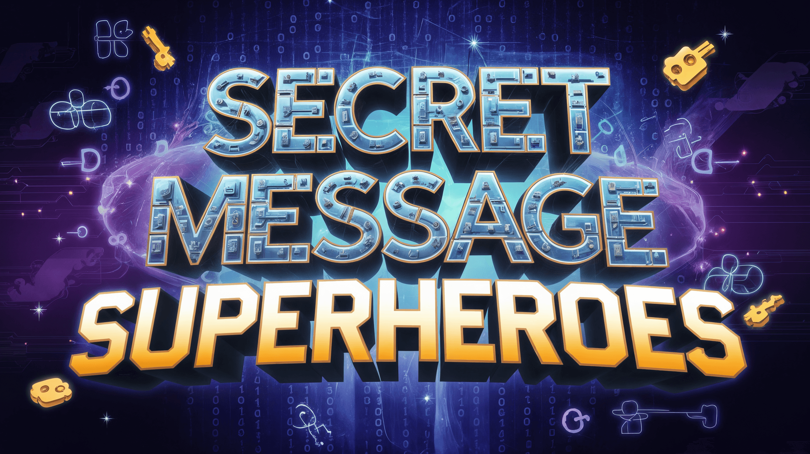 Secret Message Superheroes