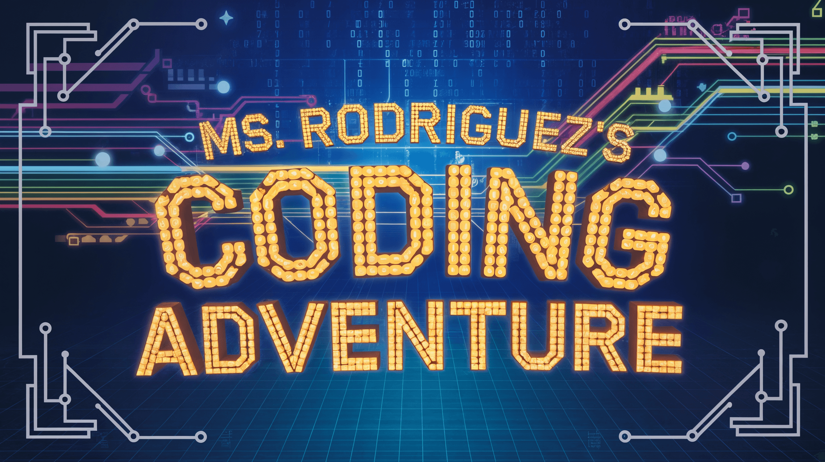 Ms. Rodriguez's Coding Adventure